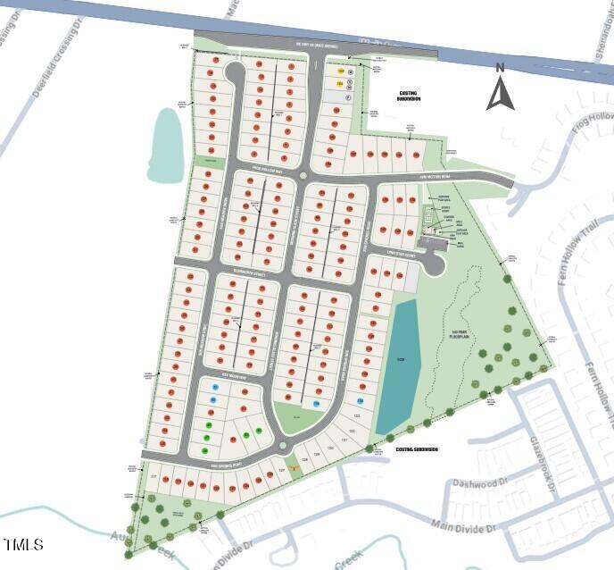 1121 Sun Spgs Road Wake Forest, NC 27587 - Photo 46 of 56 Site Map
