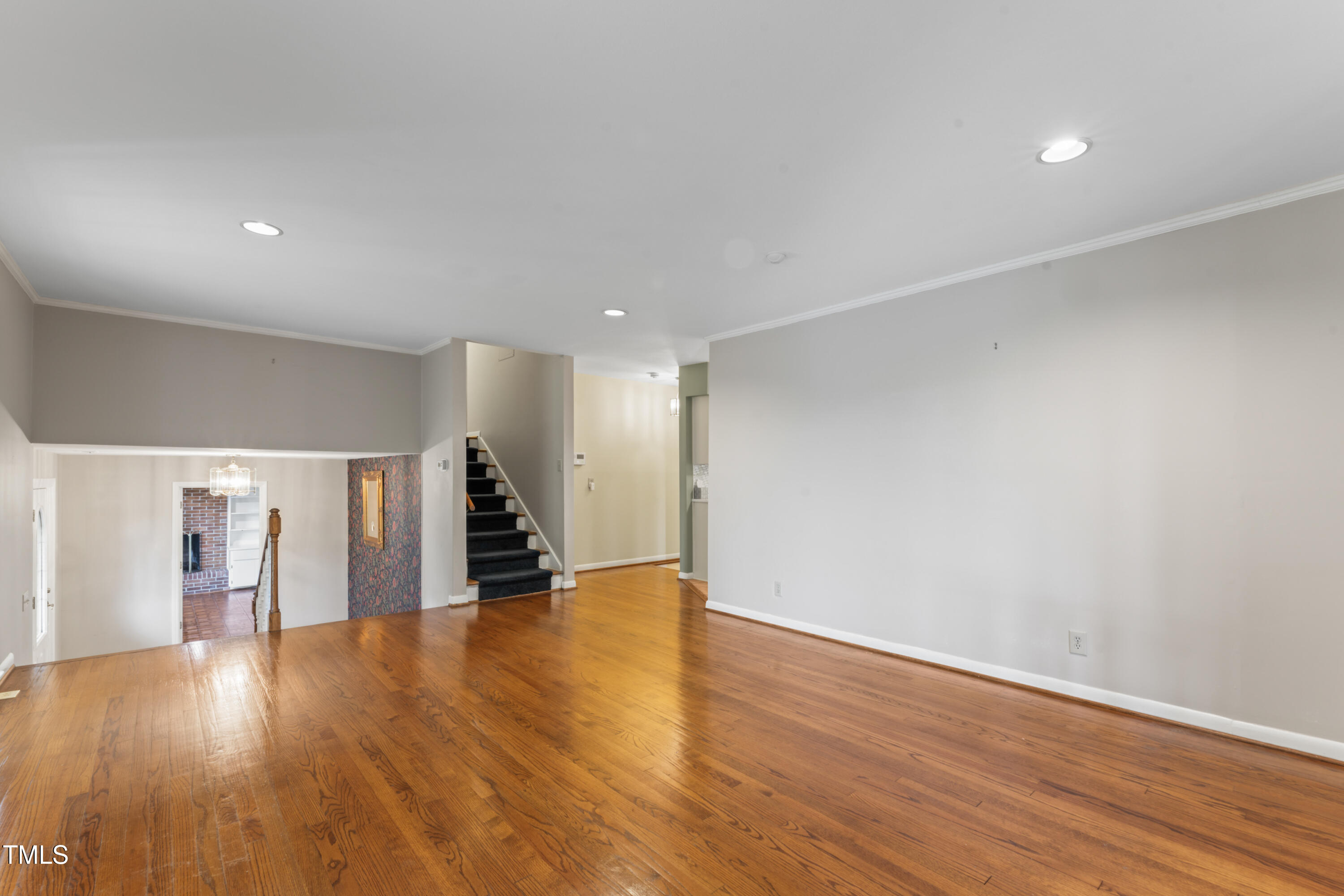 3872 Hope Valley Road Durham, NC 27707 - Photo 11 of 49 a view of a livingroom with wooden floor