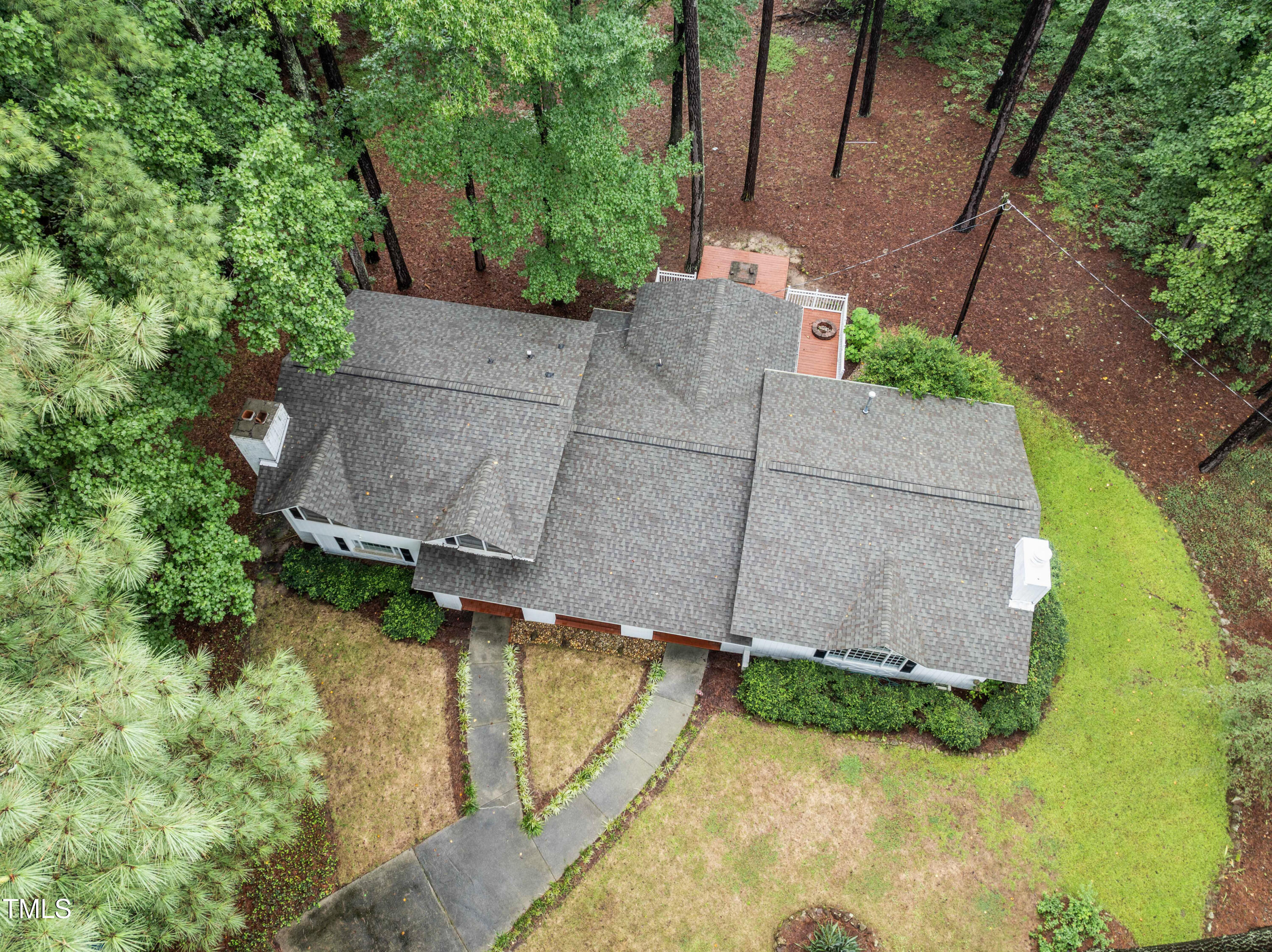 3872 Hope Valley Road Durham, NC 27707 - Photo 46 of 49 an aerial view of a house