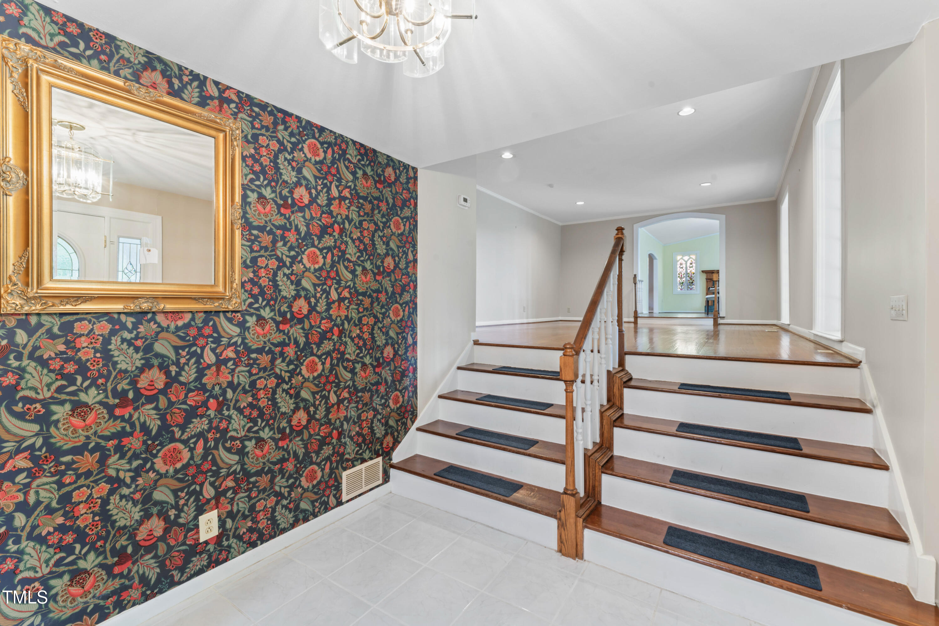 3872 Hope Valley Road Durham, NC 27707 - Photo 8 of 49 a view of entryway with stairs