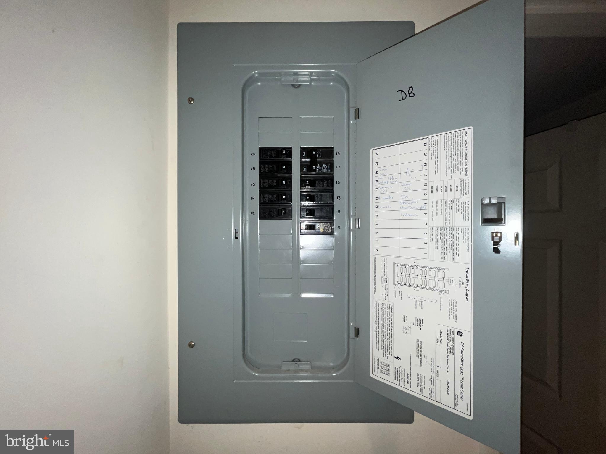 7101 Donnell Place, Unit D8 District Heights, MD 20747 - Photo 27 of 35 view of a bathroom with glass door