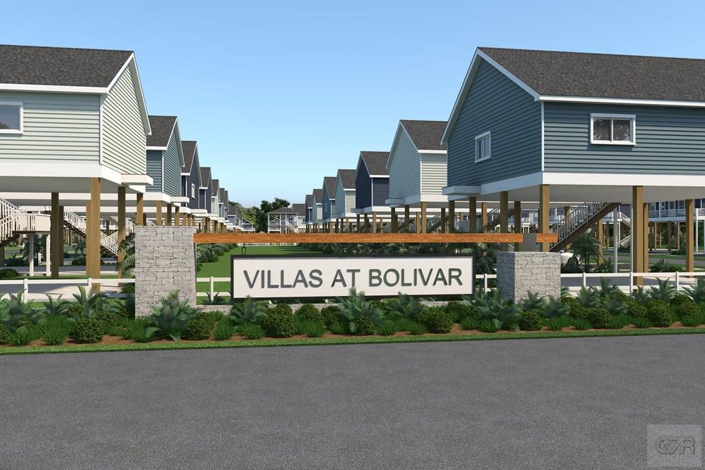 1045 Johnson Road, Unit 62 Gilchrist, TX 77617 - Photo 7 of 8 a sign that is on the side of a building