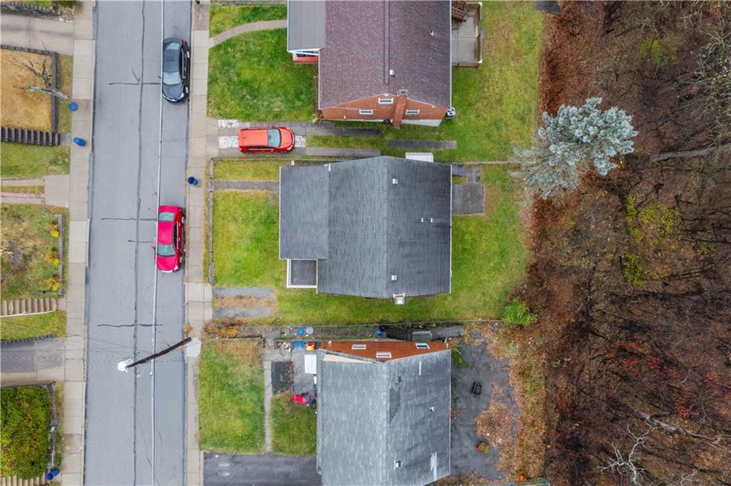 614 Ridgemont Drive Pittsburgh, PA 15220 - Photo 21 of 26 an aerial view of house with yard