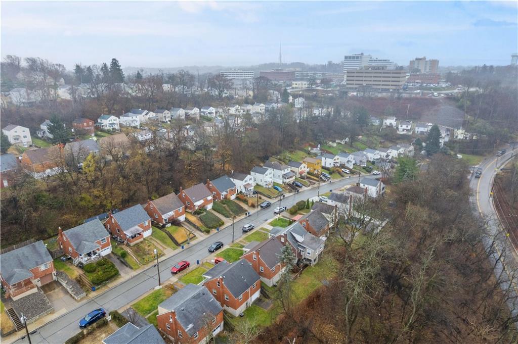 614 Ridgemont Drive Pittsburgh, PA 15220 - Photo 22 of 26 a view of a city with tall buildings
