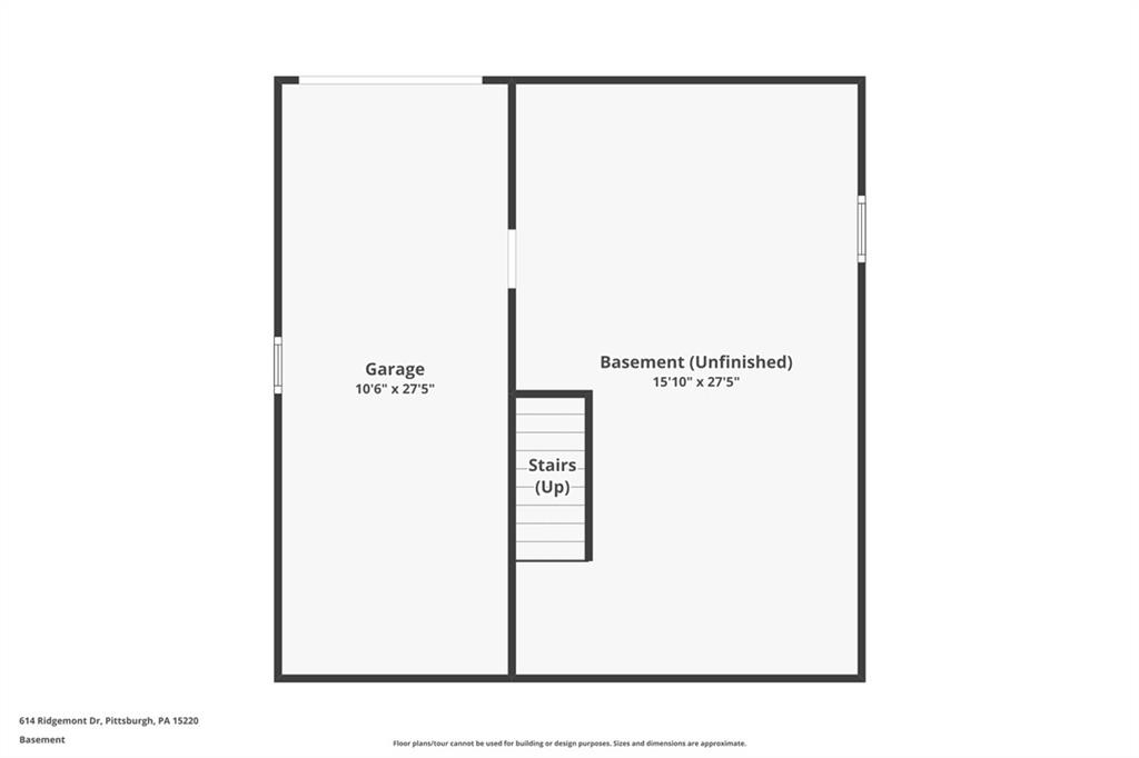 614 Ridgemont Drive Pittsburgh, PA 15220 - Photo 24 of 26 a picture of a floor plan