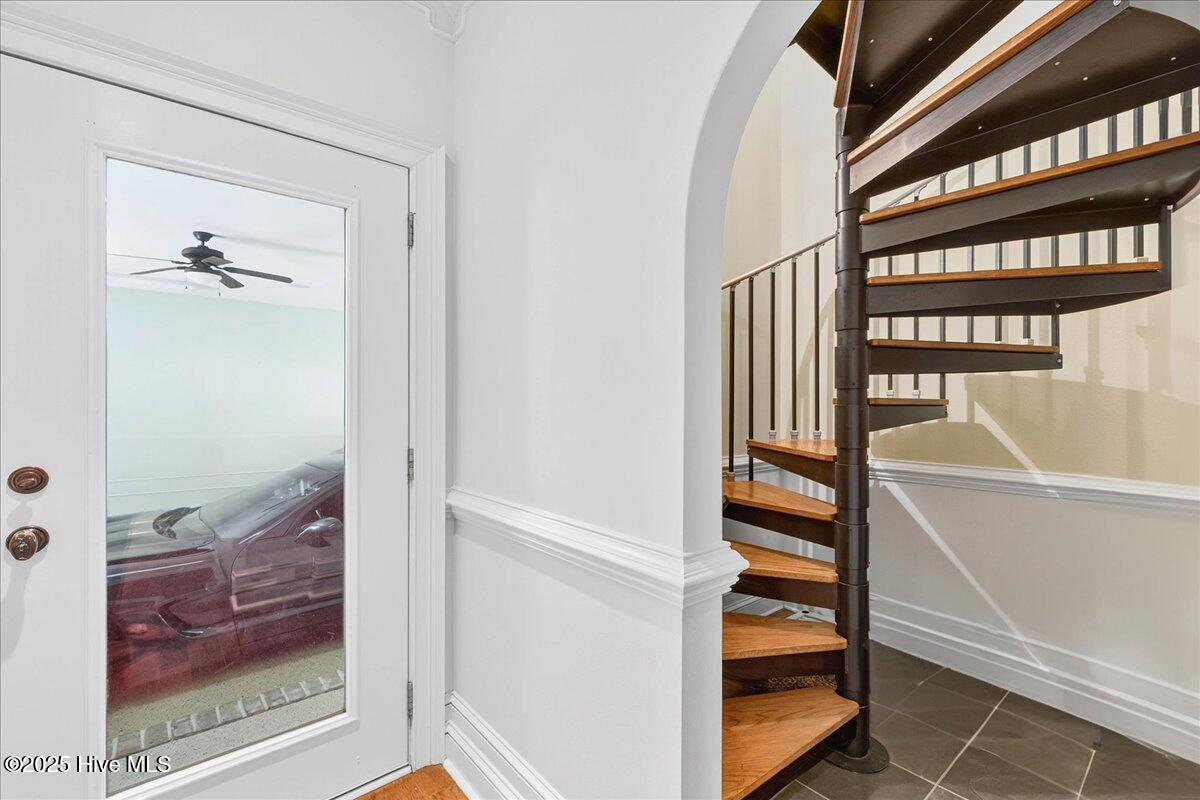 1019 Ridgewood Drive North Myrtle Beach, SC 29582 - Photo 31 of 49 Stairs to Loft/Bedroom #4
