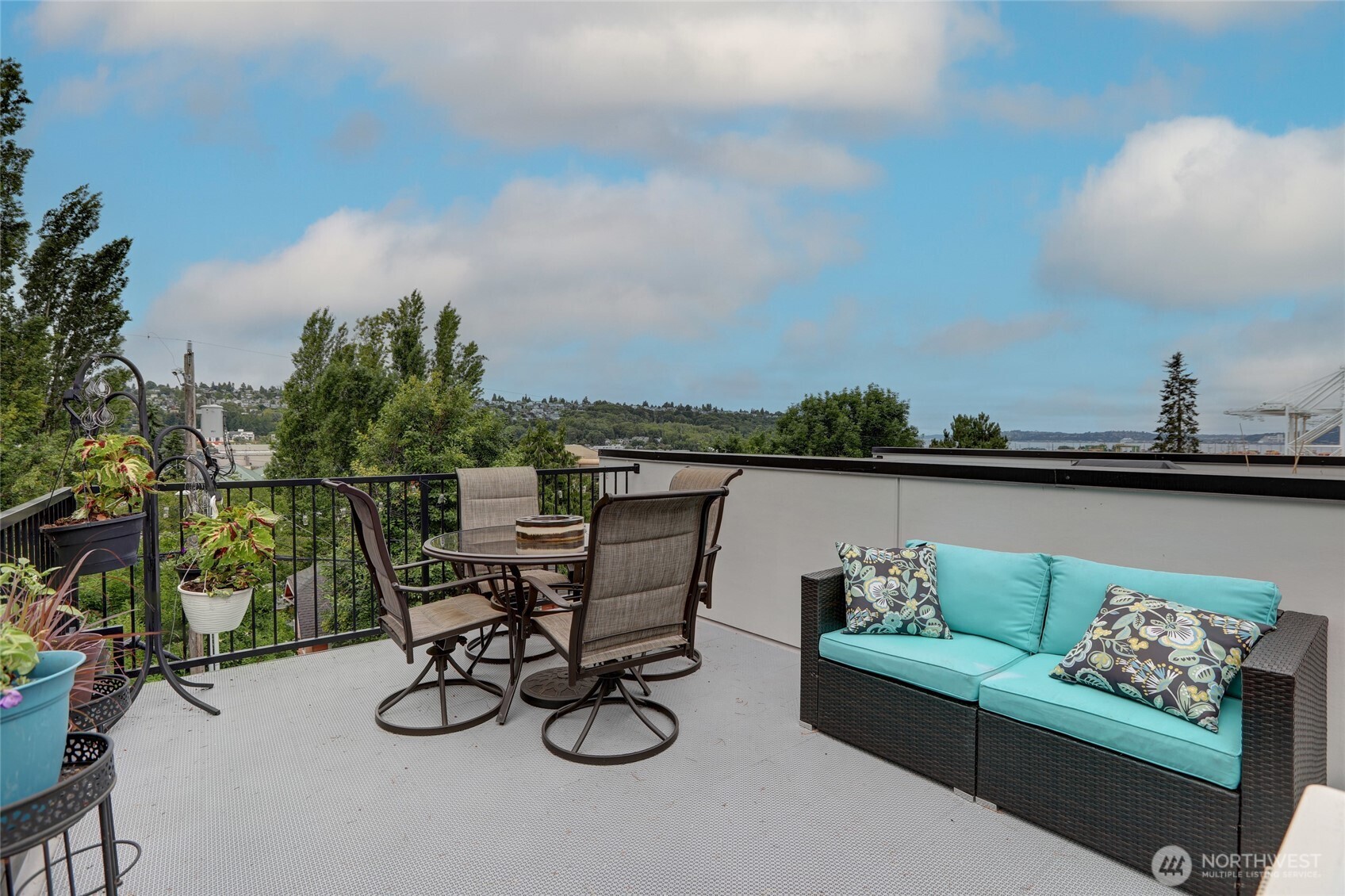 3854 22nd Avenue Southwest Seattle, WA 98106 - Photo 11 of 11 a terrace view with seating space