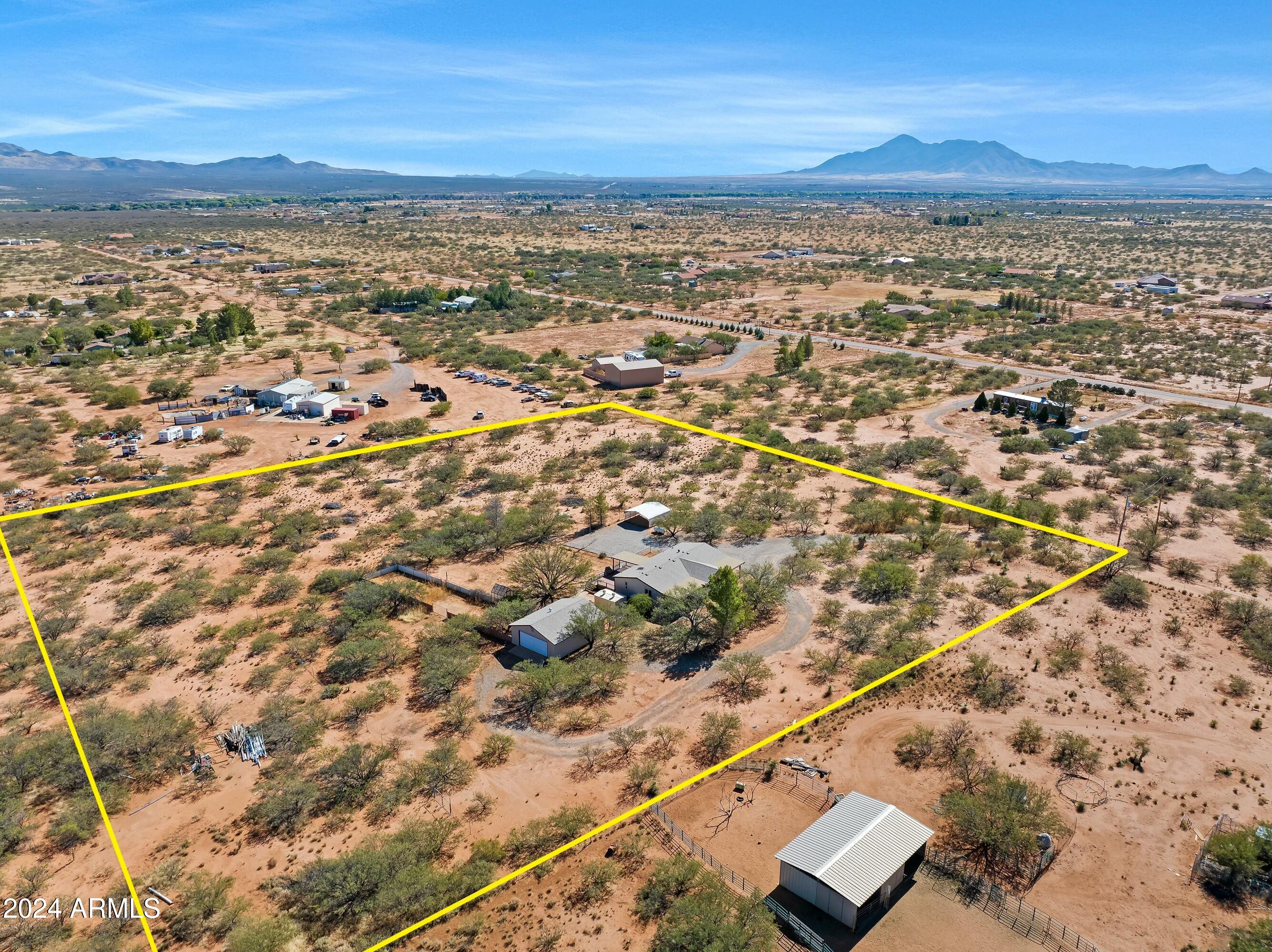 9771 East Rocking W Ranch Road Hereford, AZ 85615 - Photo 24 of 31 24 Aerial