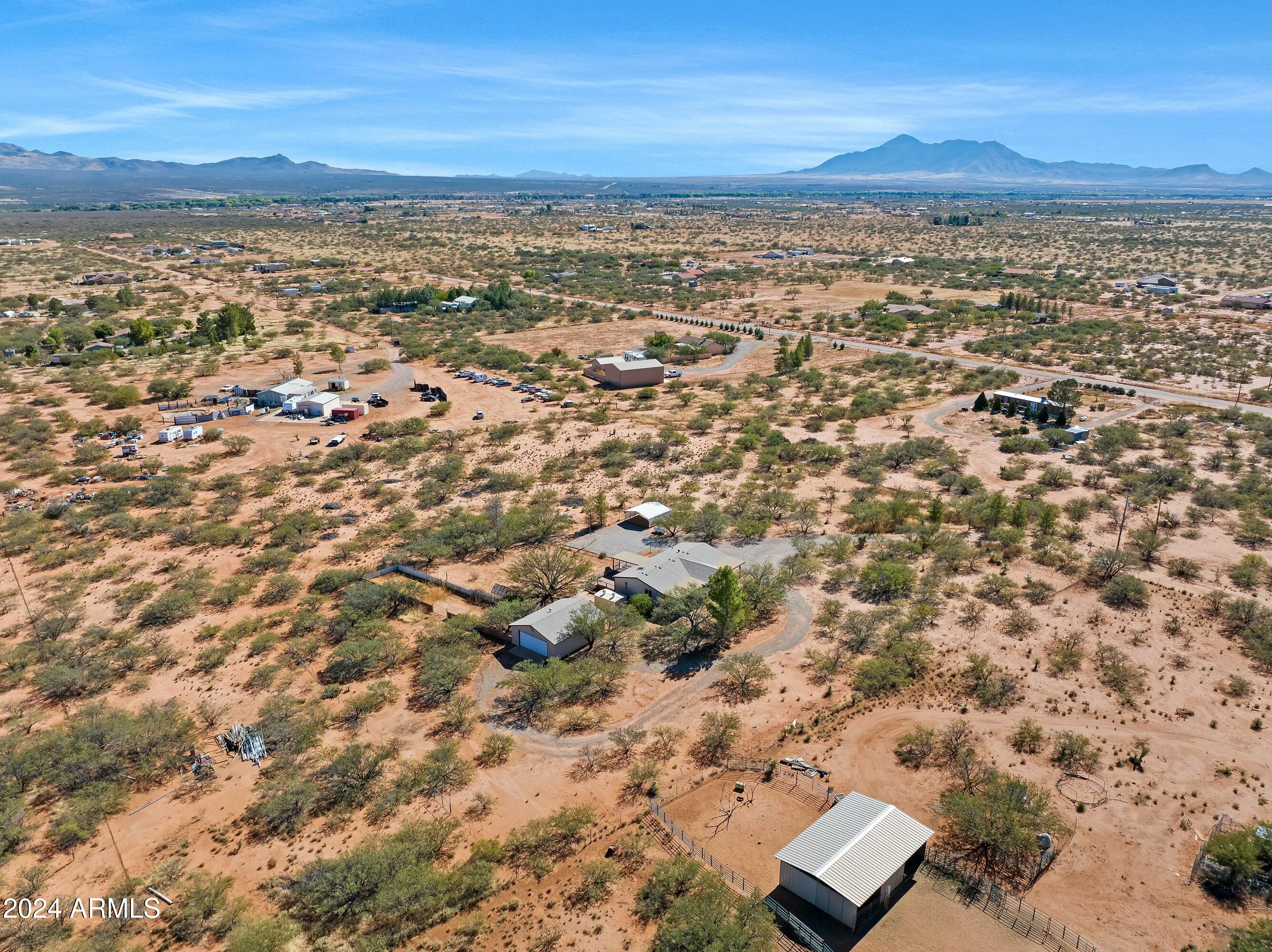 9771 East Rocking W Ranch Road Hereford, AZ 85615 - Photo 25 of 31 25 Aerial