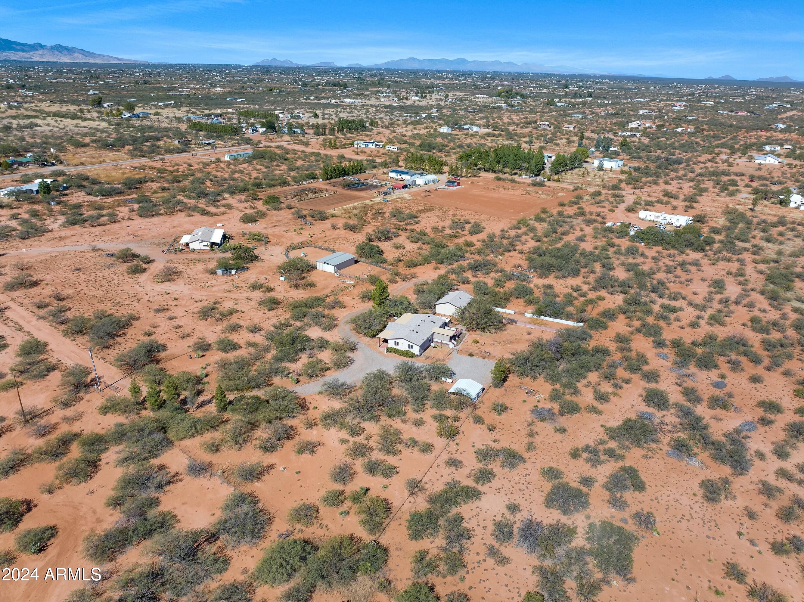 9771 East Rocking W Ranch Road Hereford, AZ 85615 - Photo 28 of 31 28 Aerial