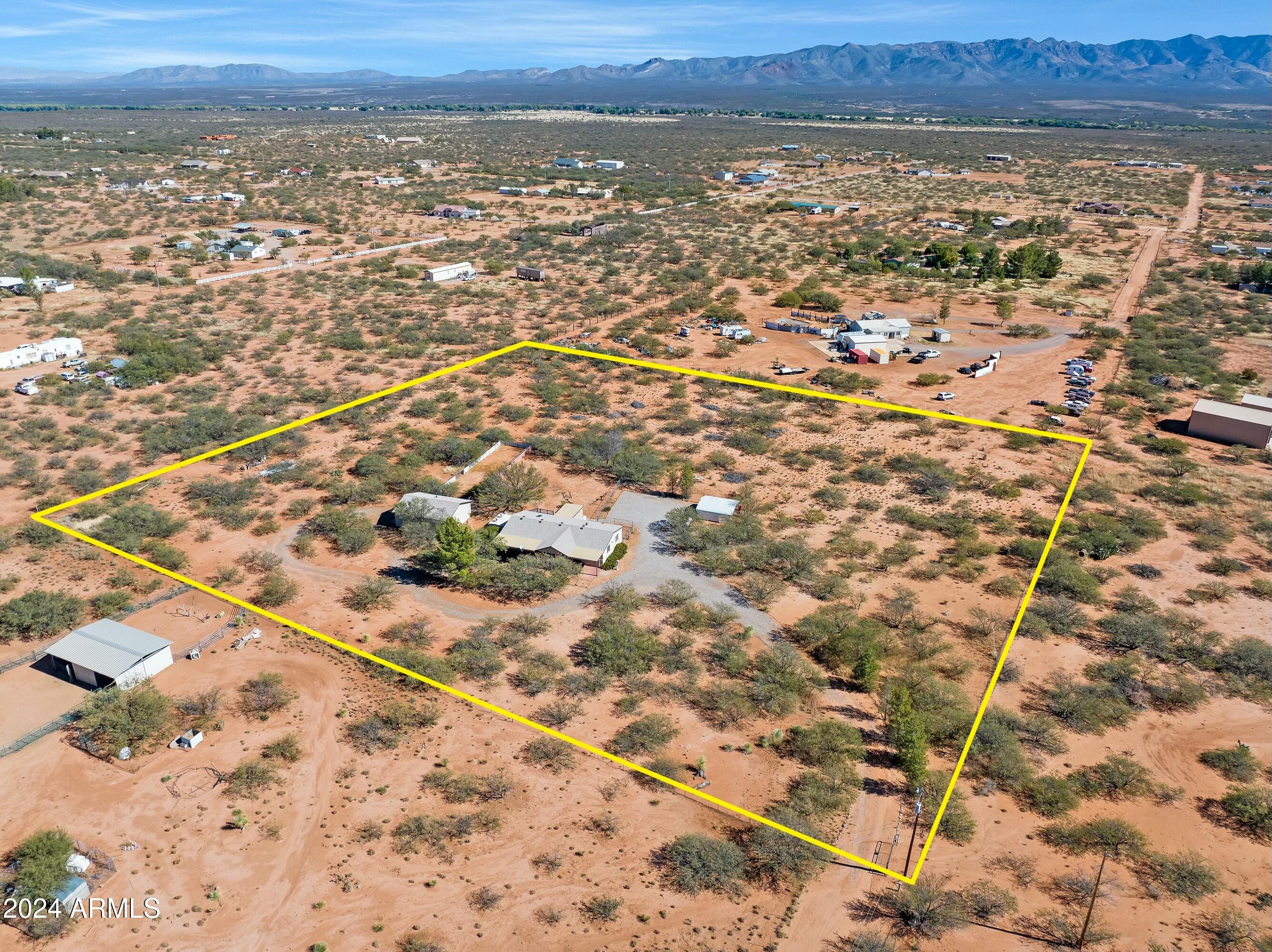 9771 East Rocking W Ranch Road Hereford, AZ 85615 - Photo 29 of 31 29 Aerial