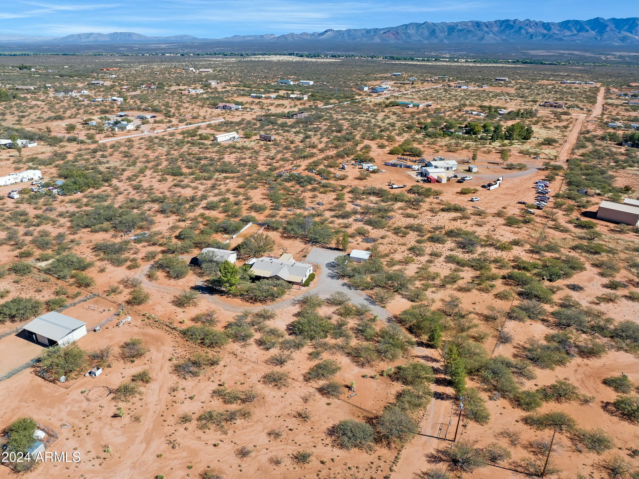 9771 East Rocking W Ranch Road Hereford, AZ 85615 - Photo 30 of 31 30 Aerial