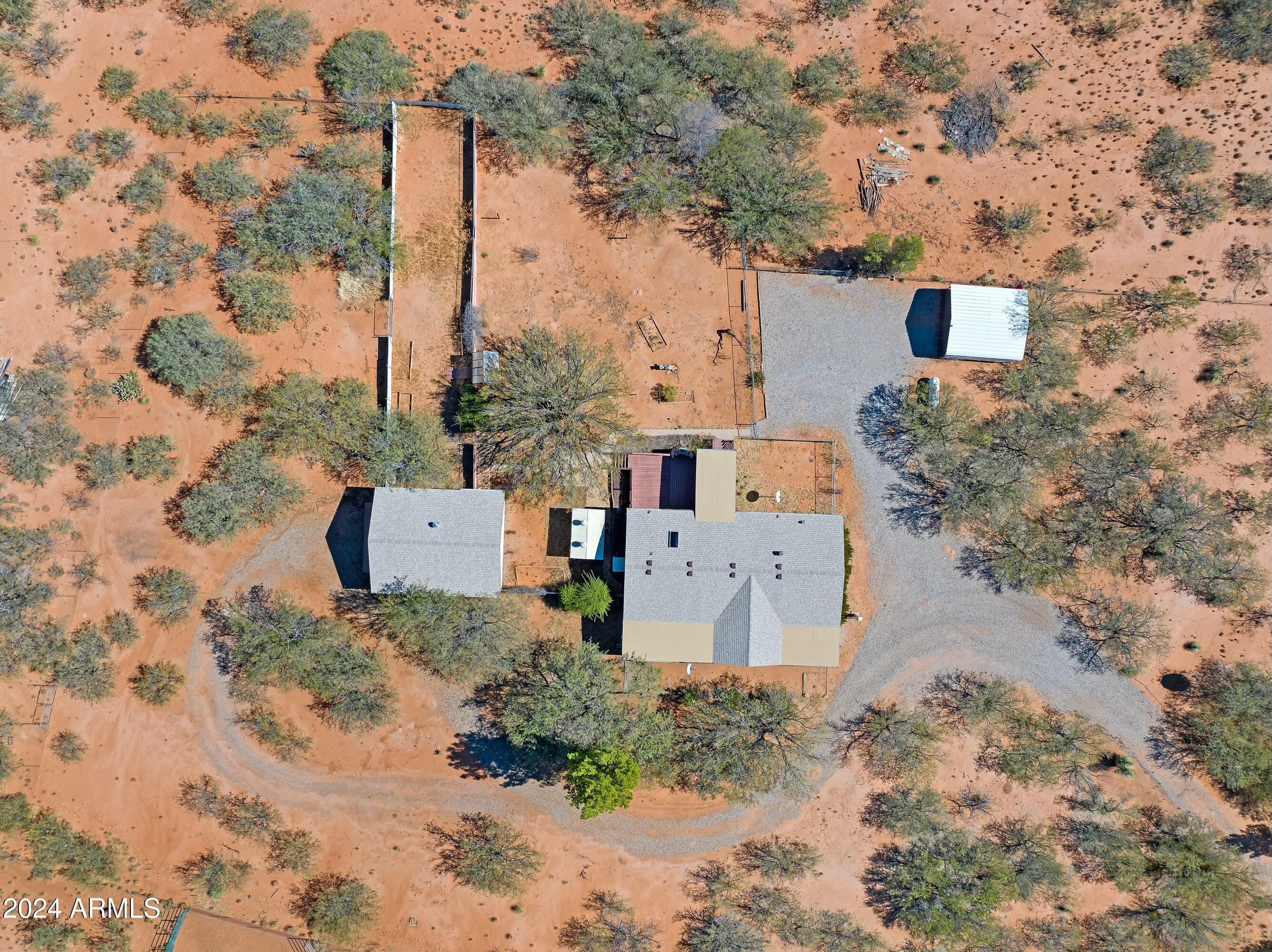 9771 East Rocking W Ranch Road Hereford, AZ 85615 - Photo 31 of 31 31 Aerial