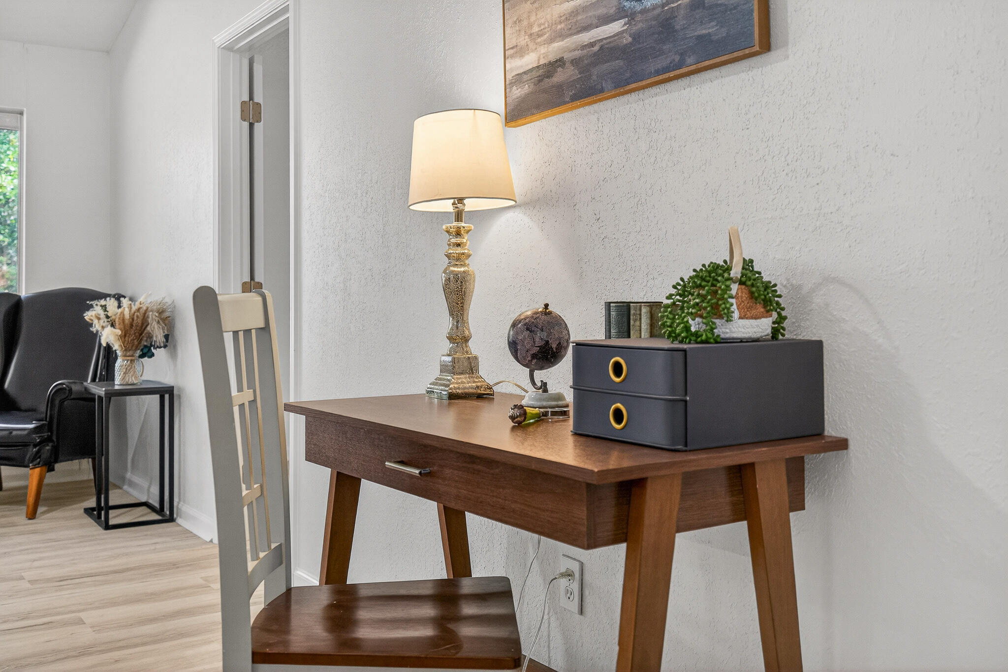 4297 Edge Perry Road Crestview, FL 32539 - Photo 13 of 70 a living room with furniture and wooden floor