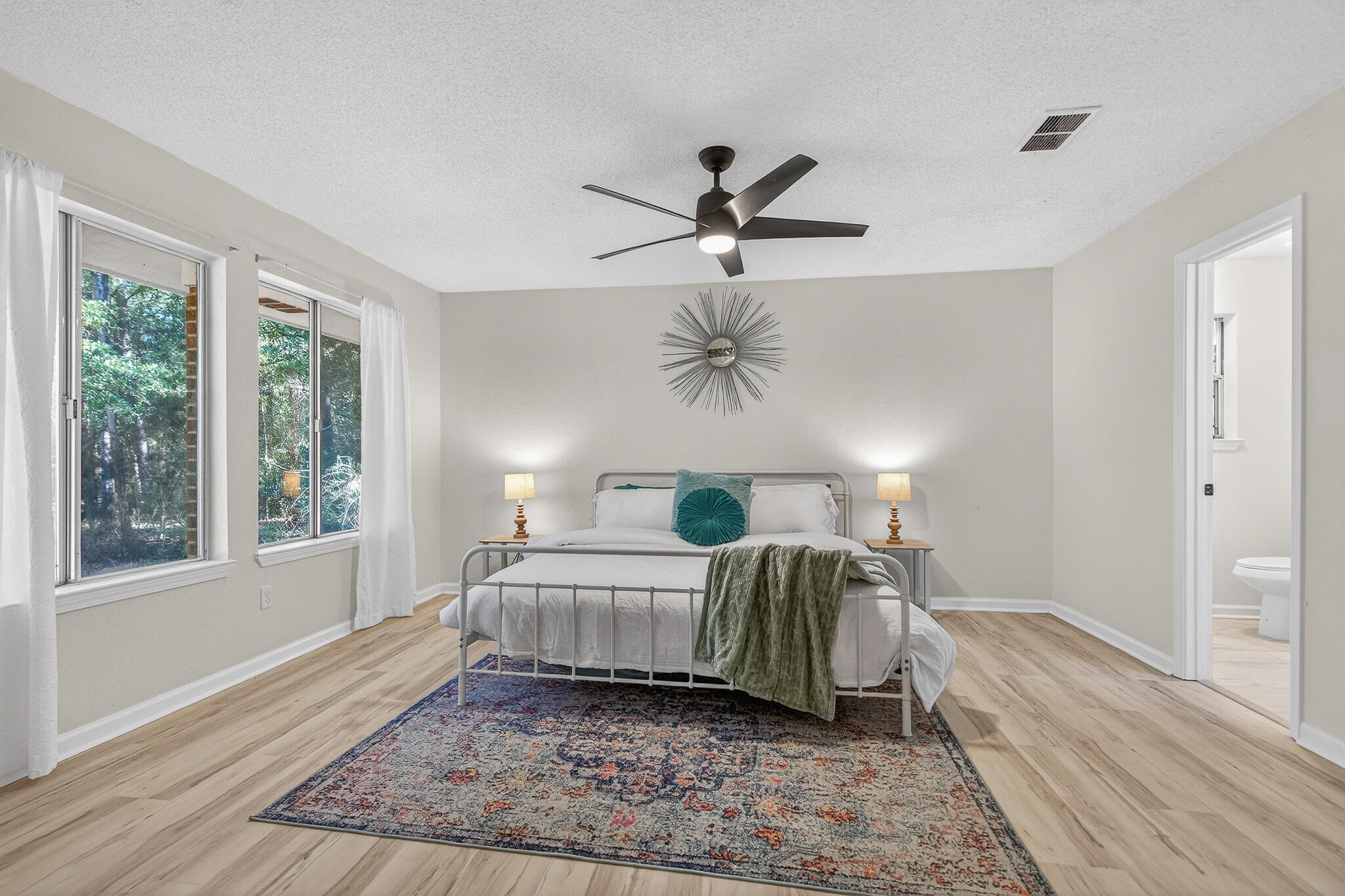 4297 Edge Perry Road Crestview, FL 32539 - Photo 53 of 70 a bedroom with a bed and a window