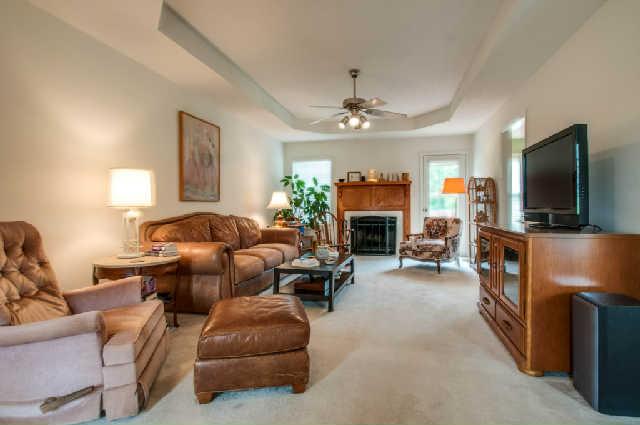 1027 Heatherwood Road Pleasant View, TN 37146 - Photo 4 of 15 Welcome, come on in and enjoy this comfortable living section...welcome toasty fireplace; just right for the chilly evenings.