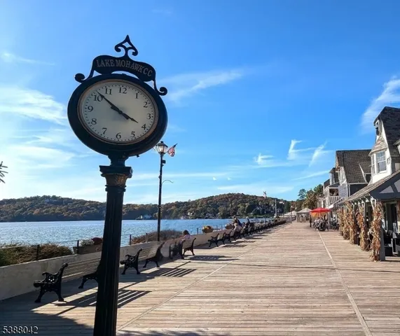 a view of a lake with outdoor space