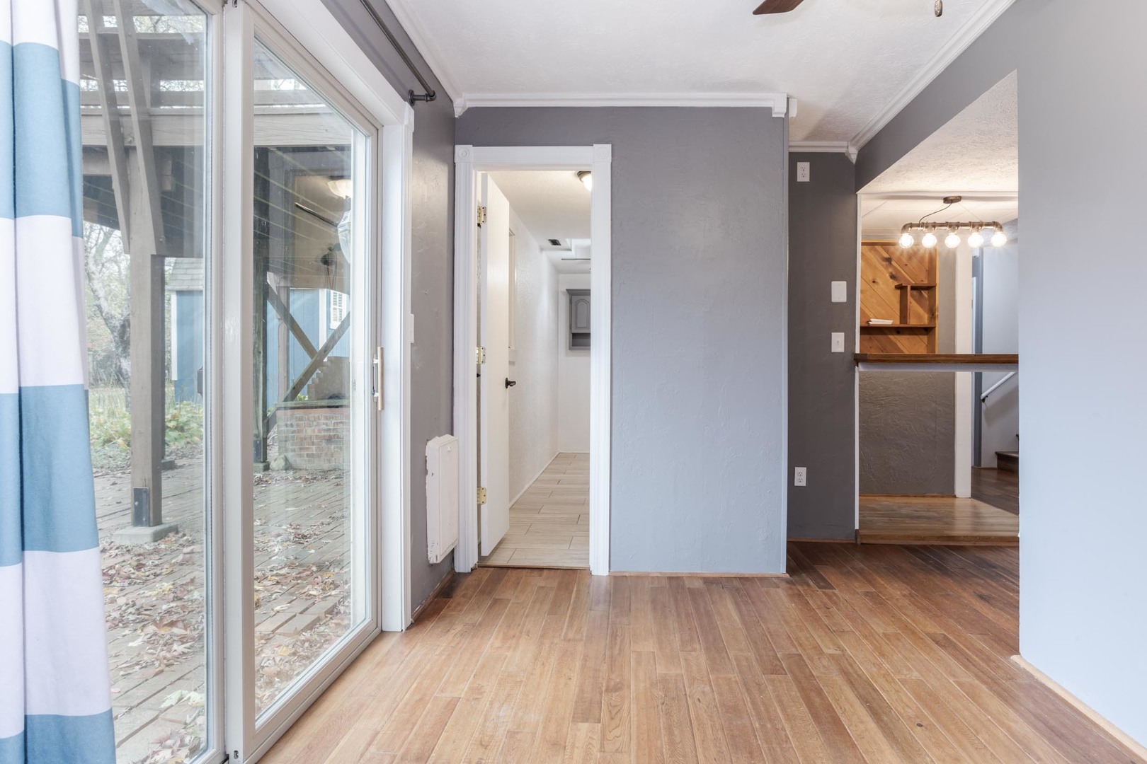 1308 Schroeder Drive Normal, IL 61761 - Photo 34 of 55 a view of a hallway with wooden floor and closet