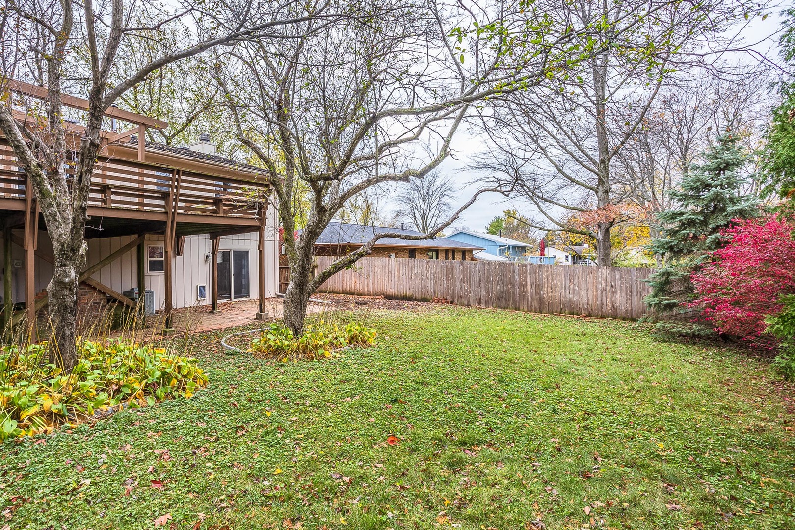 1308 Schroeder Drive Normal, IL 61761 - Photo 51 of 55 a backyard of a house with lots of green space