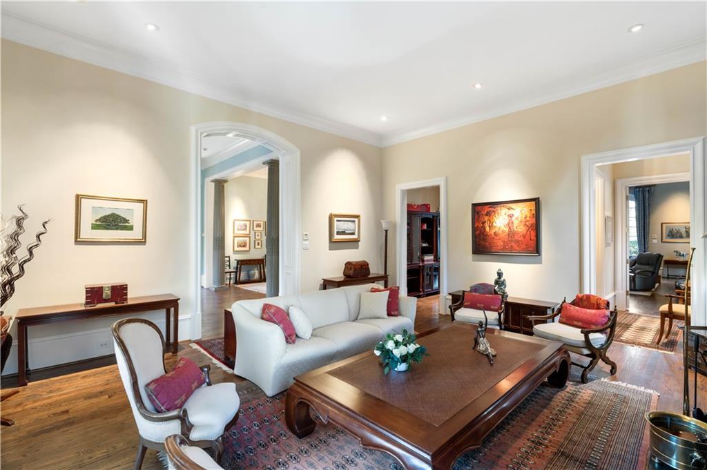 675 West Paces Ferry Road Northwest, Unit 10 Atlanta, GA 30327 - Photo 20 of 47 a living room with furniture and a flat screen tv