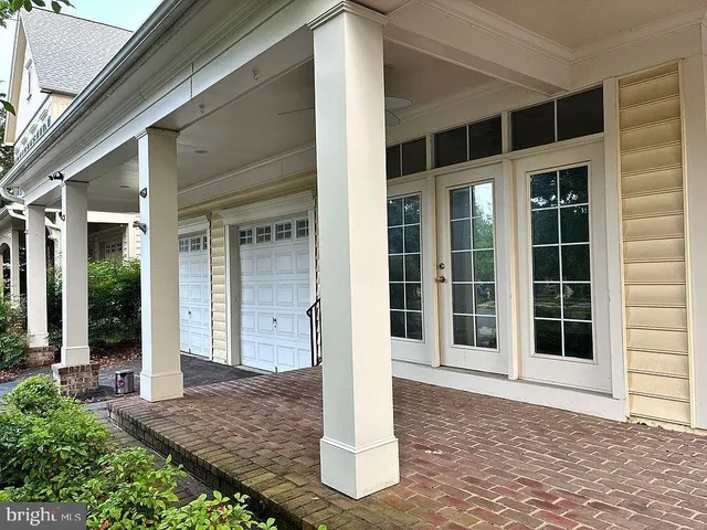 a view of house with door