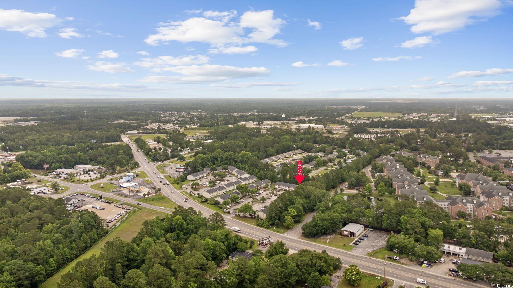 3555 Highway 544, Unit 8H Conway, SC 29526 - Photo 19 of 22 Aerial view of property and surrounding area
