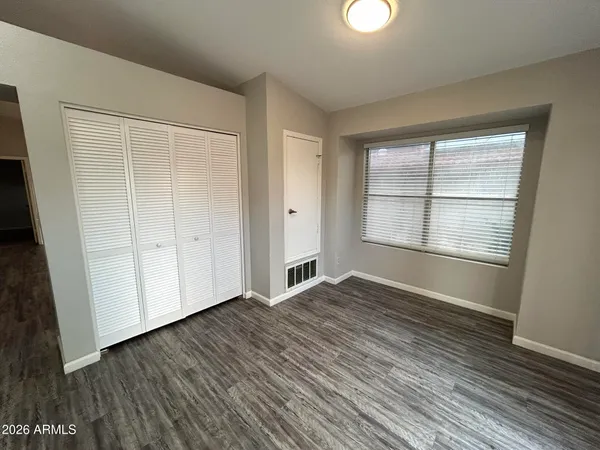 wooden floor in an empty room