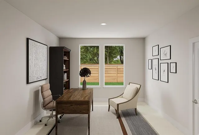 a kitchen with a sink cabinets and window