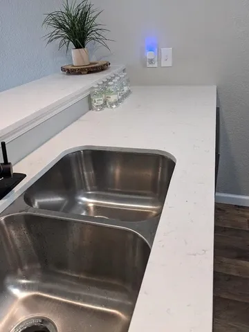 a close view of stove