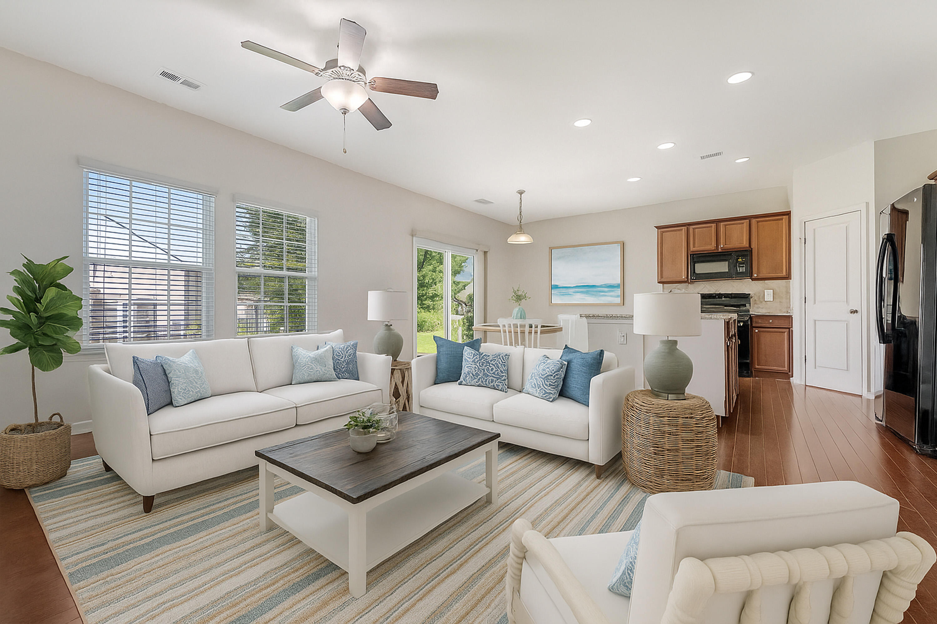 9646 Spencer Woods Road Ladson, SC 29456 - Photo 3 of 25 Living Room VS