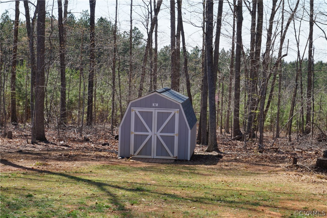 969 Mill Creek Road Meherrin, VA 23954 - Photo 24 of 27 a view of a backyard with trees