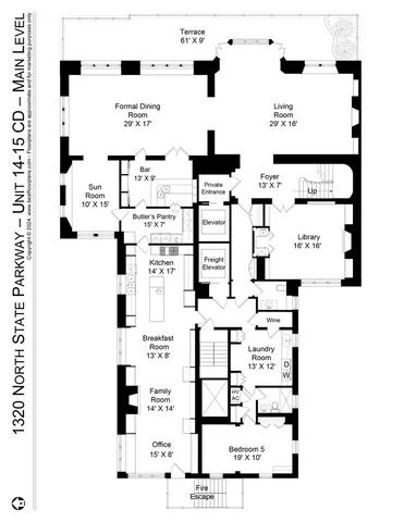 a picture of a floor plan