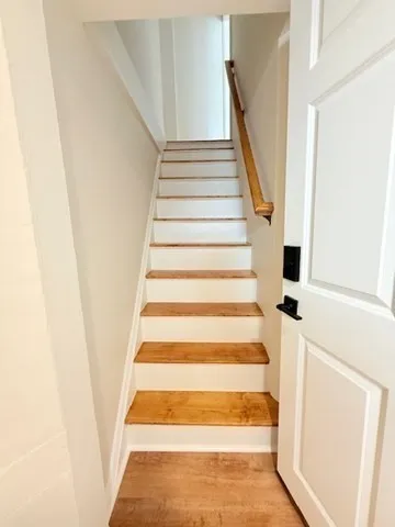 a view of front door