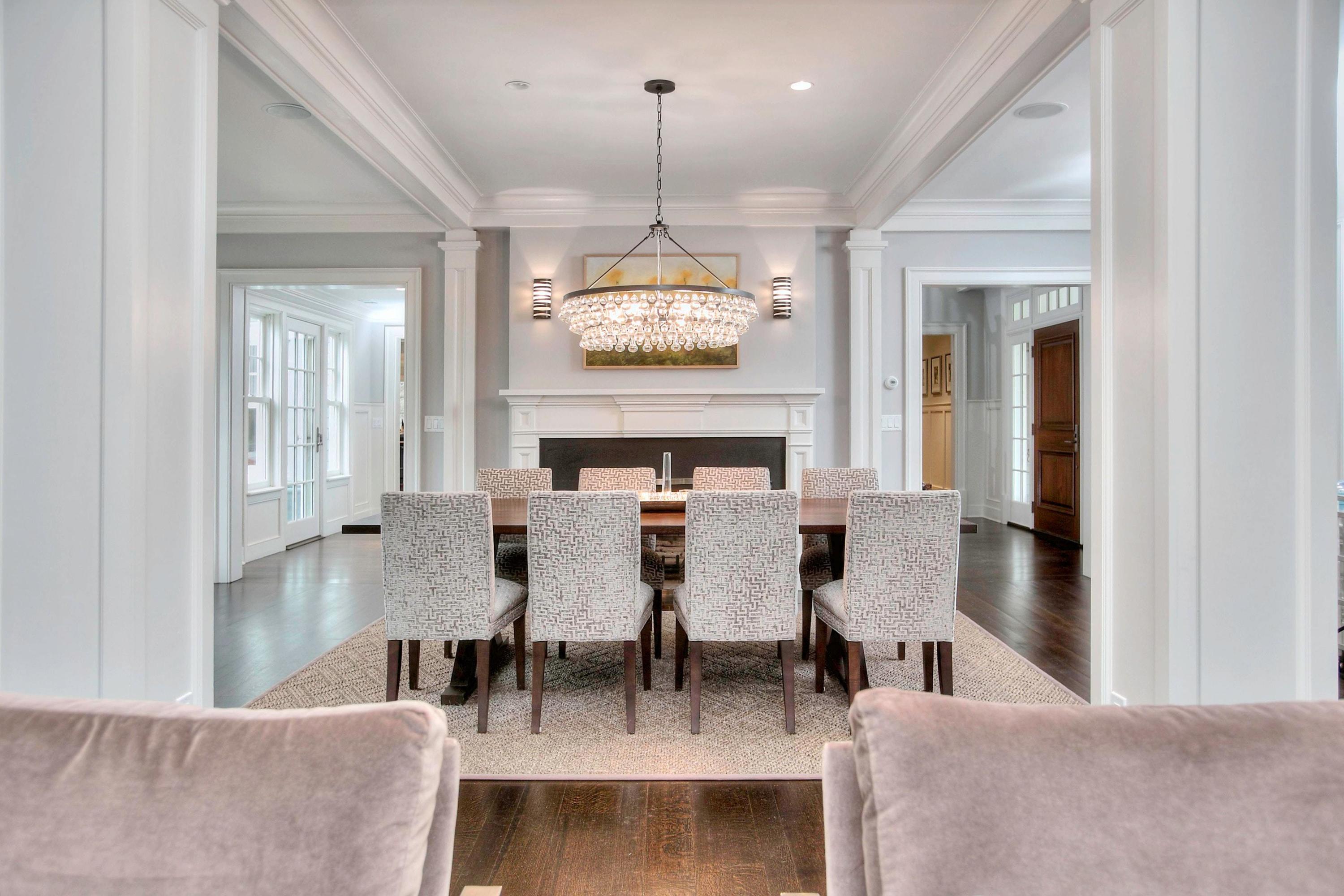 24 Cross Road Darien, CT 06820 - Photo 18 of 53 a view of a a dining room with furniture window and wooden floor