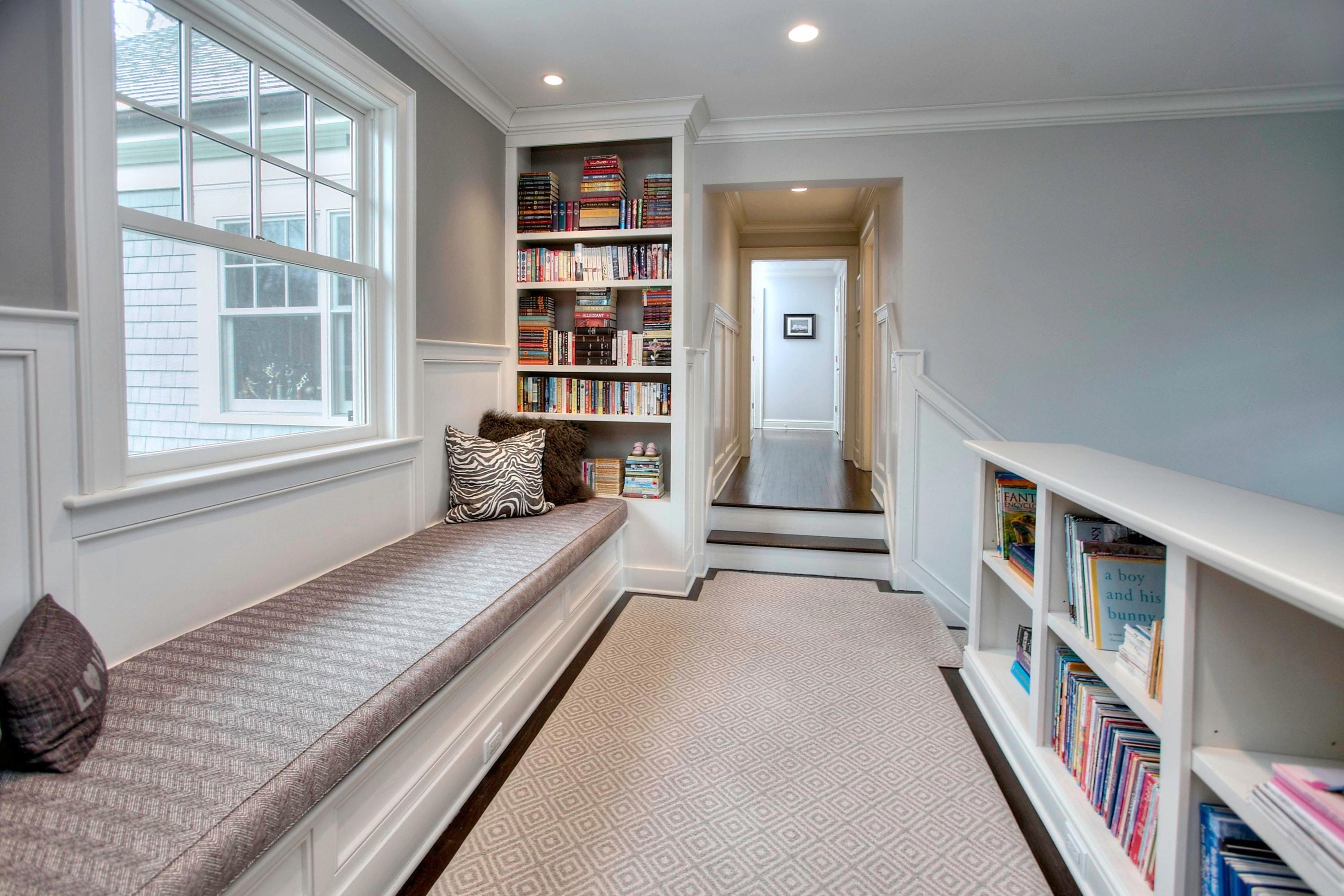 24 Cross Road Darien, CT 06820 - Photo 38 of 53 a hallway with a large window
