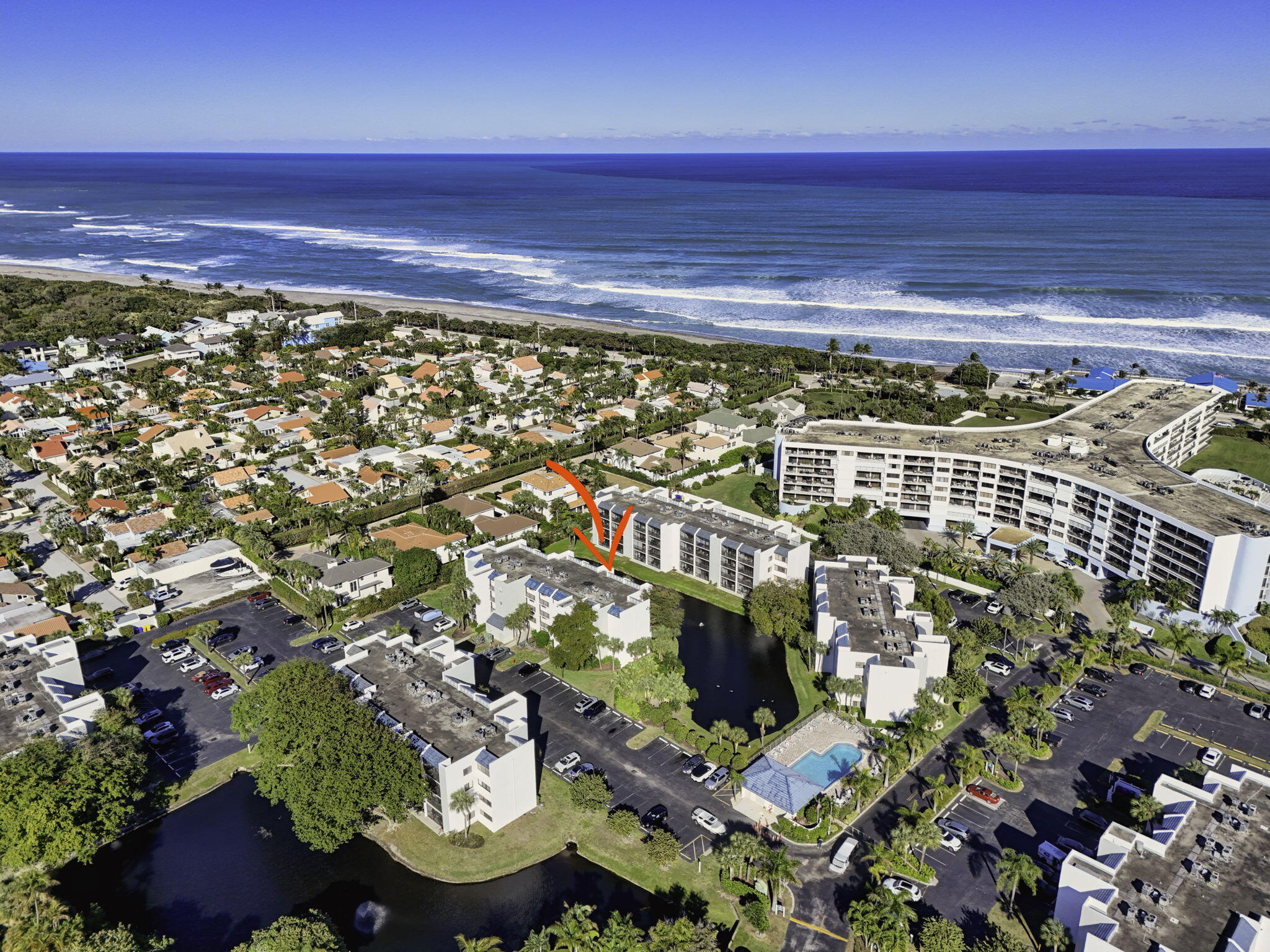 1605 Highway 1, Unit D105 Jupiter, FL 33477 - Photo 57 of 69 a view of a city with an ocean view