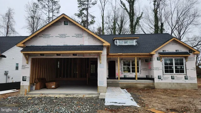 a view of a house with a outdoor space