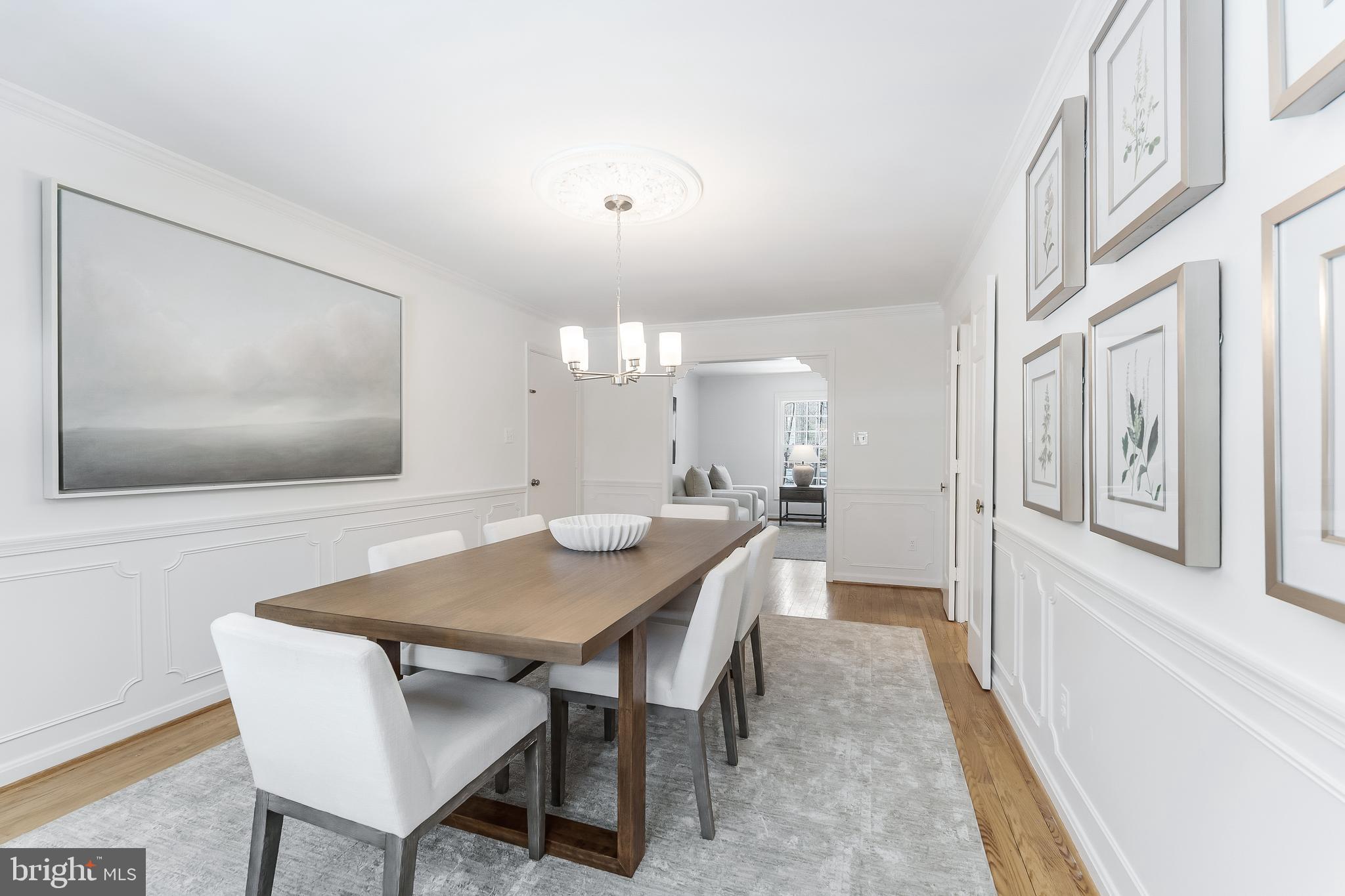 2615 Steeplechase Drive Reston, VA 20191 - Photo 18 of 79 a view of a dining room with furniture