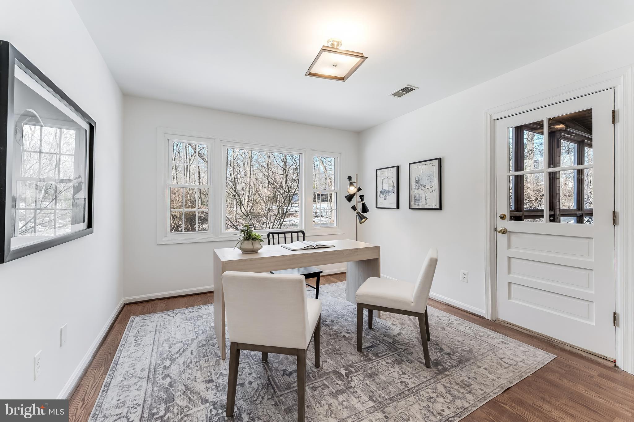 2615 Steeplechase Drive Reston, VA 20191 - Photo 10 of 79 a view of a dining room with furniture and window