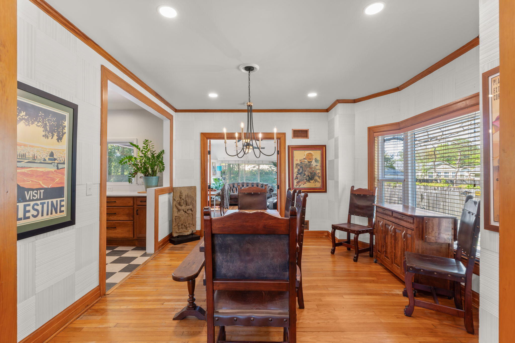 2016 East Scott Street Pensacola, FL 32503 - Photo 10 of 26 a view of a livingroom with furniture window and wooden floor