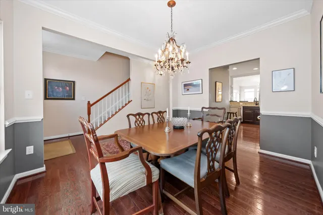 a view of a livingroom with furniture and wooden floor