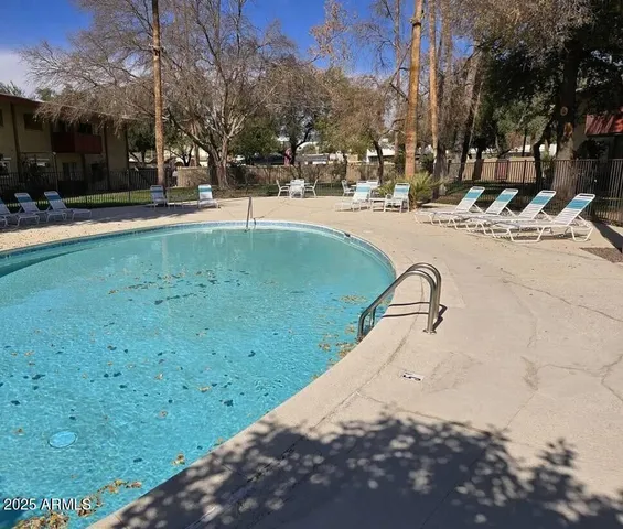 a view of a indoor swimming pool