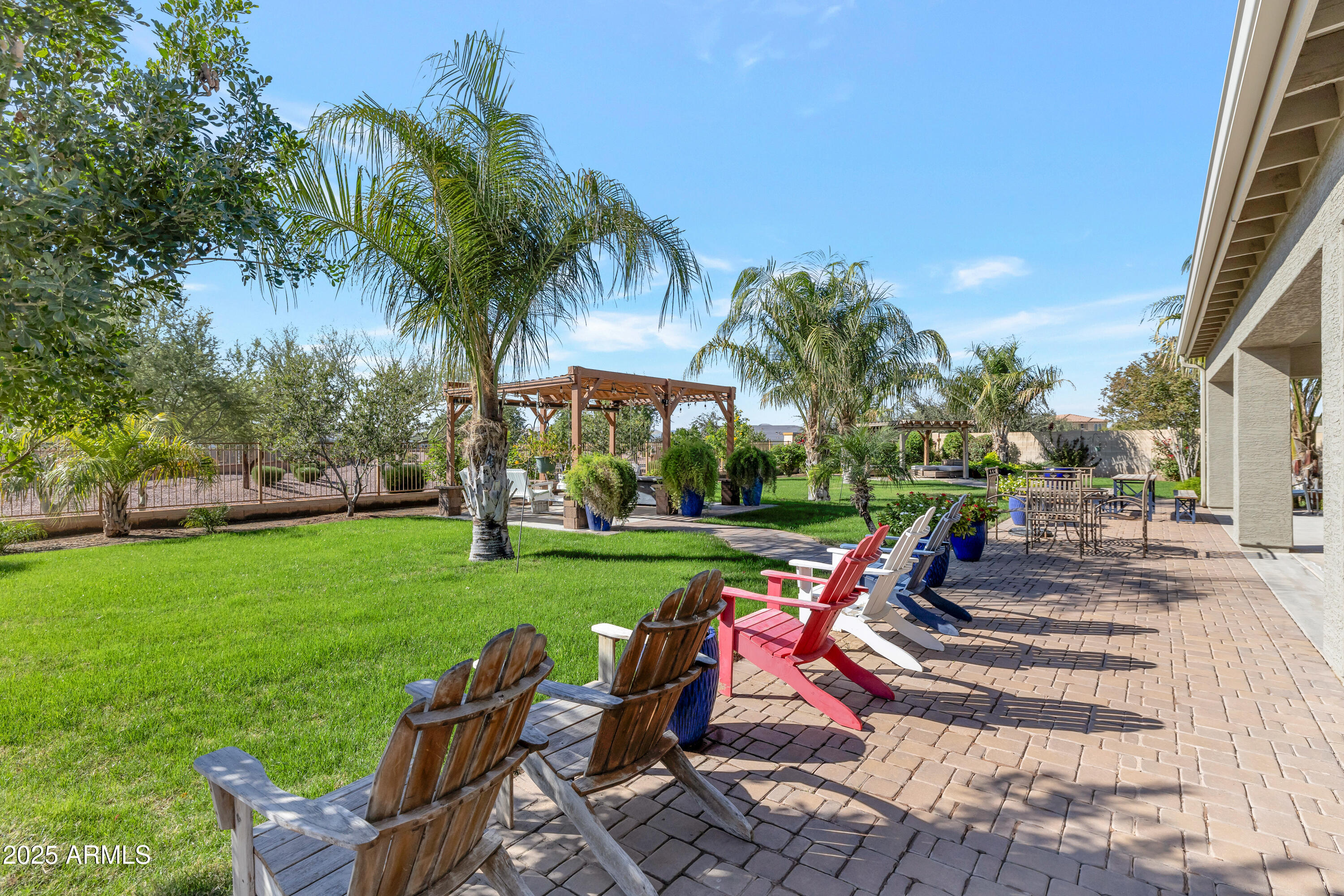 16896 North Palo Rojo Road Maricopa, AZ 85138 - Photo 35 of 48 a view of a park with furniture and garden