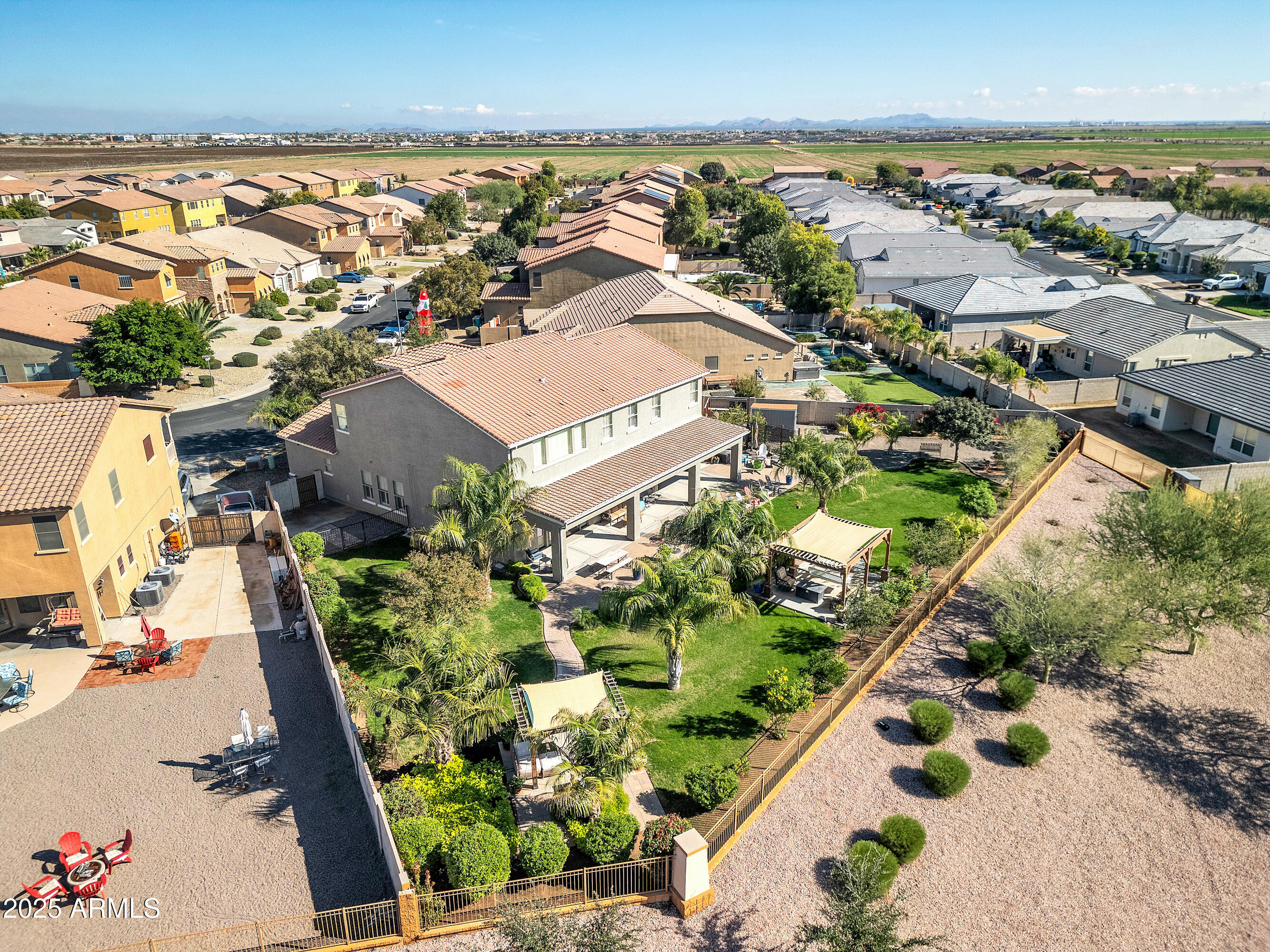 16896 North Palo Rojo Road Maricopa, AZ 85138 - Photo 42 of 48 an aerial view of multiple house