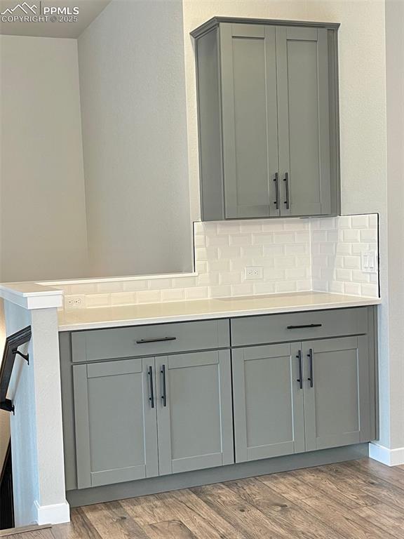 6593 Vistancia Avenue Colorado Springs, CO 80922 - Photo 4 of 21 a bathroom with a sink and cabinets