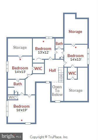 4985 Bayside Road Chesapeake Beach, MD 20732 - Photo 27 of 27 Upper Level Floor Plan
