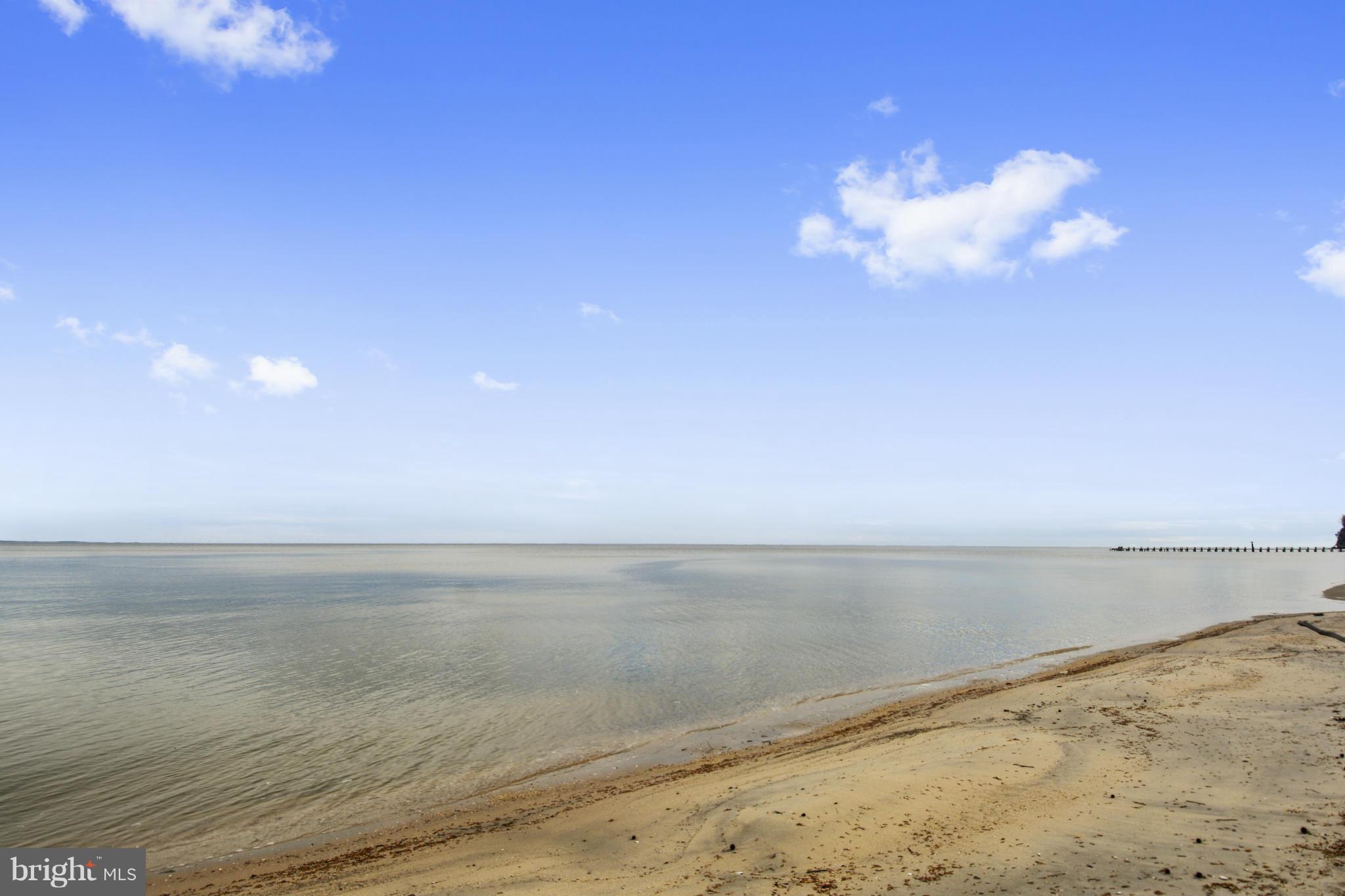 4985 Bayside Road Chesapeake Beach, MD 20732 - Photo 23 of 27 View from Private Beach
