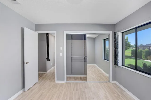 wooden floor in an empty room