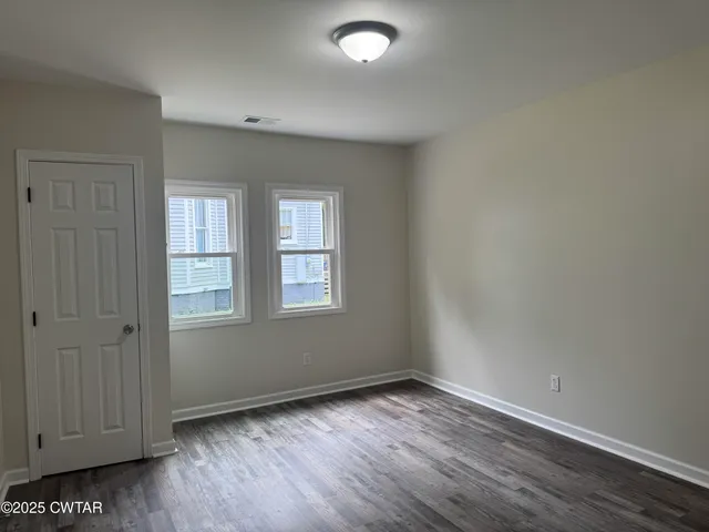 a close view of closet