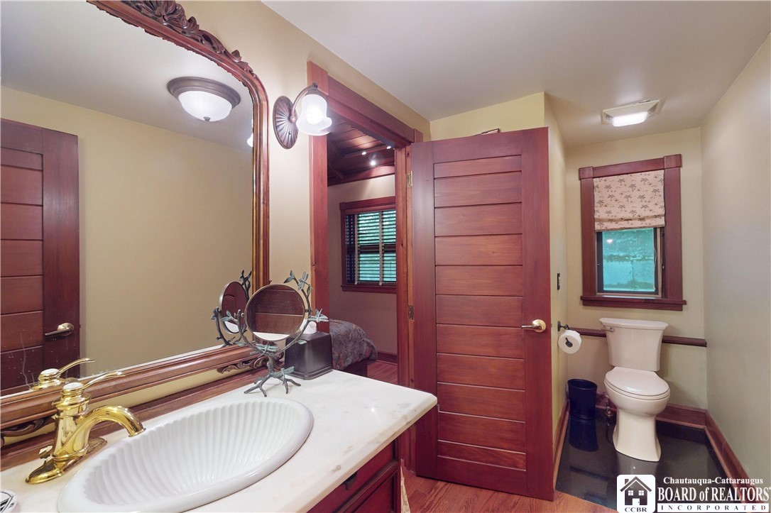 2545 A And B Parsonage Road, Unit A Findley Lake, NY 14736 - Photo 26 of 46 Main Lodge guest bathroom